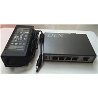 4channels/8channels 5ports/9ports POE 10/100M  Ethernet Switch(DLX-PS)