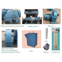 Grain Bucket chain conveyor design,rice mill bucket elevator