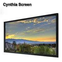 Front And Rear Projection PVC Fabric Frame Screen In Projection Screens