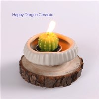 Mat Ceramic Candle Bowls, tea light candle holders
