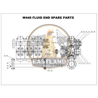 EWS446/440 Drilling Triplex Piston Pump Liner Piston Valve &amp;amp; Seat