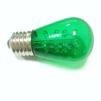 S14-16LED 120VAC LED star bulb light E27 holiday lighting green decorative