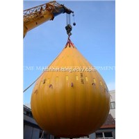 Load testing water bag for davit test weight