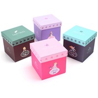 beautiful paper gift box with printing