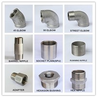 china supplier Stainless Steel pipe fitting, Close Nipple