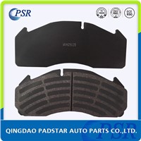 wholesale stamp hole auto parts disc truck brake pads WVA29125 with damped coating
