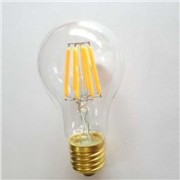 classic vinage Edison lamp A19/A60 6W led filament bulb lighting