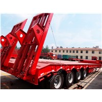 4 axle 80 ton 100 ton low bed trailer with low price