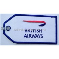 British Airways Crew Permanent Embroidery Luggage Tag for Luggage and Baggage