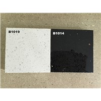 Black and White Mirror Quartz Stone Surface