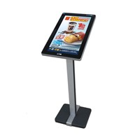 21.5 inch floor standing touch screen kiosks, all in one pc