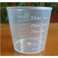 Plastic measuring cup mould