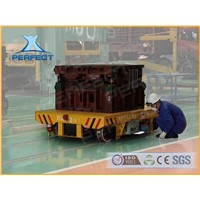 rail transfer vehicle car for steel slag