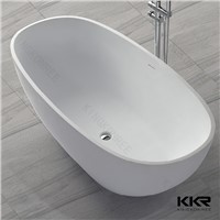 KKR artificial stone solid surface freestanding bathtubs