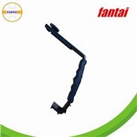 Adjustable Double L-shaped Metal Camera Flash Arm Holder Bracket, black and metal flash bracket