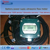 Low cost ultrasonic water flow meter for irrigation