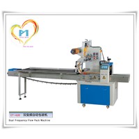 Carbon steel / stainless steel automatic horizontal flow cake packing machine CT-420