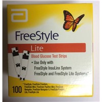 Freestyle Lite Blood Glucose 100ct Test Strips