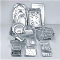 airline food container use aluminum foil