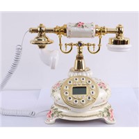 MYS competitive price elegant resin antique telephone MS-5700A