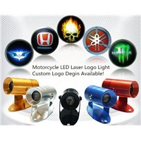 LED Logo Laser Projector Light for Motorcycles,Custom Logo Design Available!