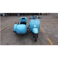 Electric  motorcycle with sidecar