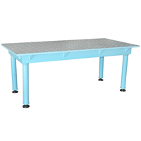 2D Welding Table/D28 /Steel/ /2.4 m x 1.2 m Welding Clamp