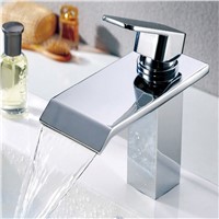 Hot Sells Elegance and fashion Waterfall brass basin faucet