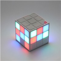Magic Cube Bluetooth Speaker with LED Light