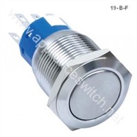 19mm Waterproof Metal Push Button Switch with Momentary/Locked 1NO1NC,2NO2NC