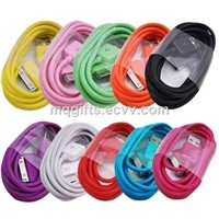 Colorful  smart phone USB charging cables