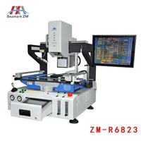 Full automatic laser bga  rework station soldering station with optical alignment ZM-R6823