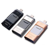USB 3.0 Memory Stick OTG Disk for iPhone 6 5 Android PC OTG Flash Drive Pendrive Micro USB Stick