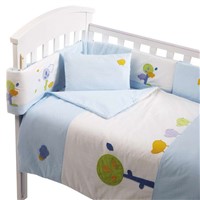 100% cotton baby comforter set