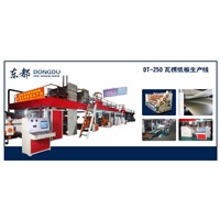 high speed paper corrugated carton board production line