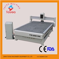 Vacuum table professional cnc woodworking machine with helical gear driving TYE-2030