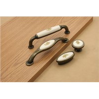 Bronze Ceramics Cabinet Handle, Furniture Pulls Handles, Drawer Pulls Hardware