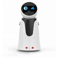 Smart Walking Talking Robot with Sensors Tablet with Mini Camera Wifi Bluetooth Supported for Home