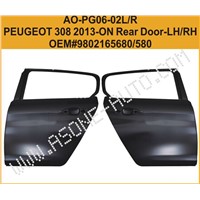 Rear Door For Peugeot 308 Auto Body Parts