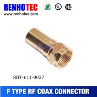 2016 hot Dosin Gold plating Male F connector from Dosin high quality