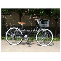 2016 new design city bicycle best selling city bike with steel basket