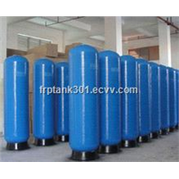 Vertical Active Carbon Filter for FRP Pressure Vessels with Natural Color