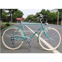 classical style city bike old style bicycle for men