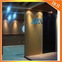 China Factory Supplier for Prefabricated House Used WaterproofWPC plastic wall panel