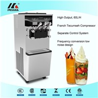 Wholesale Factory Price 2+1mixed Flavors Soft Ice Cream Machine for Bars/ Coffee Stores