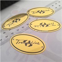 custom metal nameplate,embossed stickers,Company brand metal labels