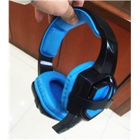 Newest style of headphones with microphone and volume control on earcap