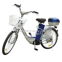 200~250W High Quality Brushless Motor Electric Bike with Basket (EB-003)