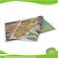 Custom Logo printed disposable paper tray liner/Table Menu/Table Advertising Paper