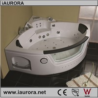 CE,TUV,ROHS luxury whirlpool hydro massage bathtub price with TV option
